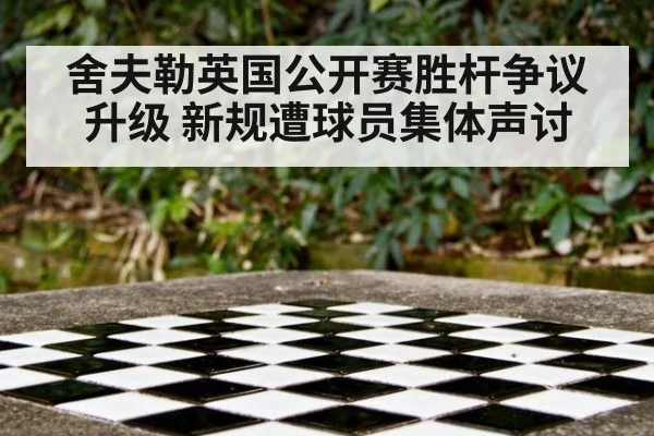 舍夫勒英国公开赛胜杆争议升级 新规遭球员集体声讨